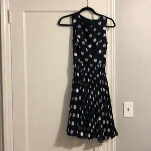 Polka dotted dress